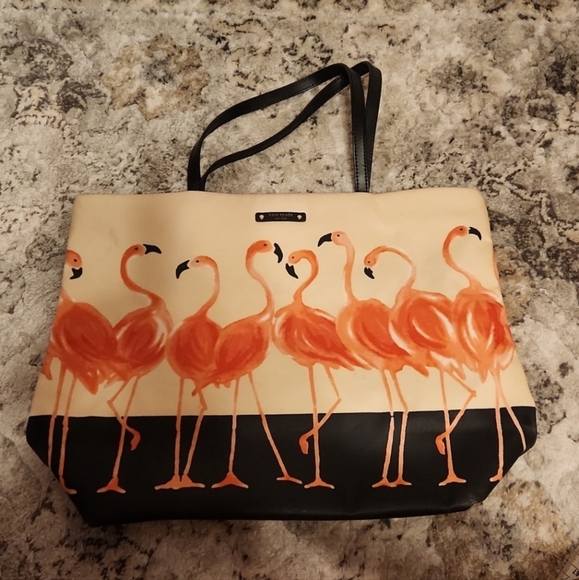 kate spade Handbags - Flamingo kate spade bag